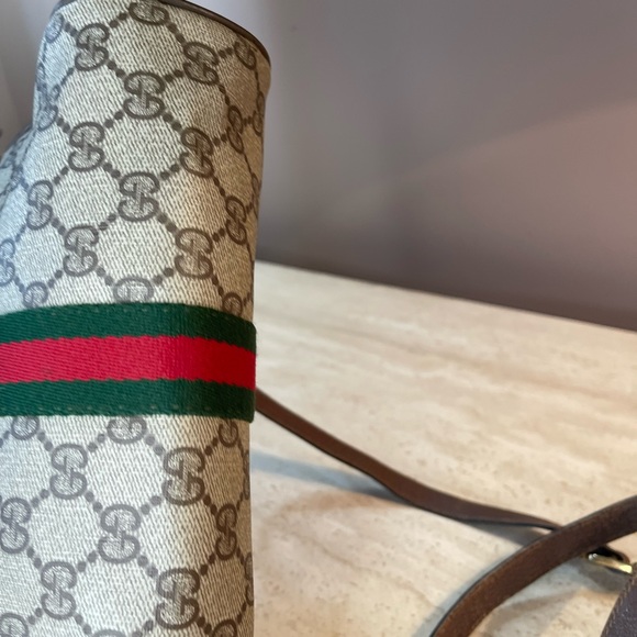 GUCCI 🇮🇹 Mini Ophidia Web Crossbody - Picture 8 of 14